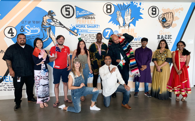 Team during Culture Day